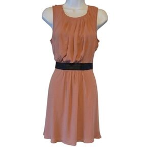 Forever 21 Pink Pleated Mini Sundress Wedding